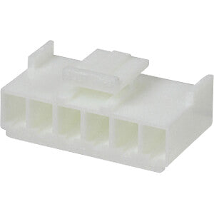 Ledning-til-print stik - JST VH, 1x6pol, 250V/10A, 3,96mm