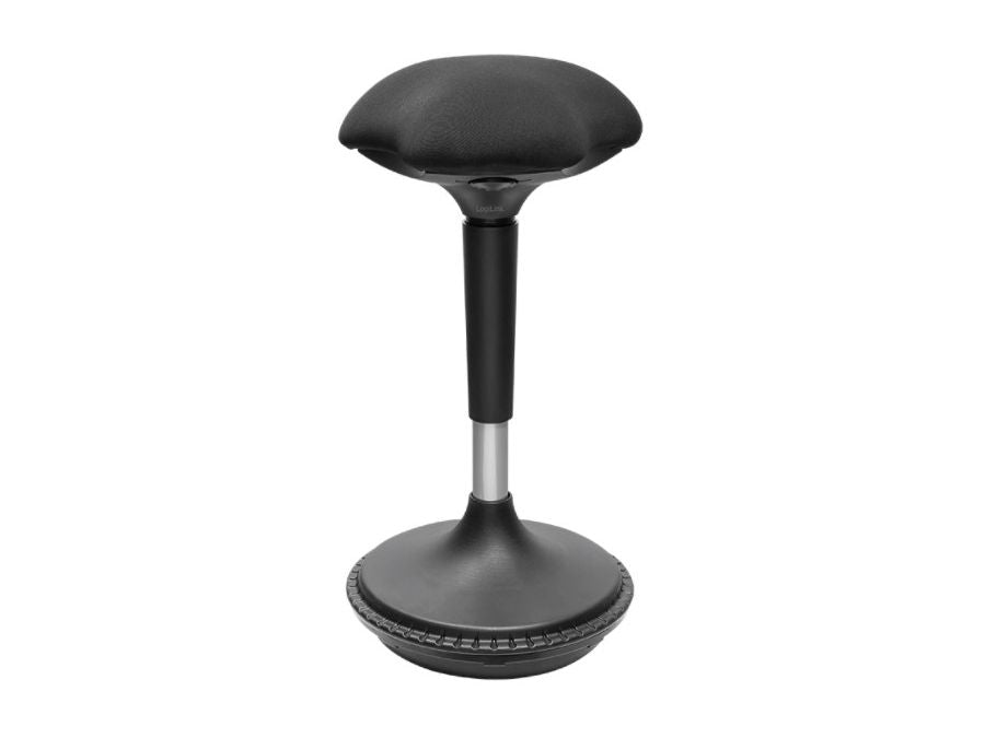 Ergonomisk sidde-/ståtaburet - 125kg, Sort