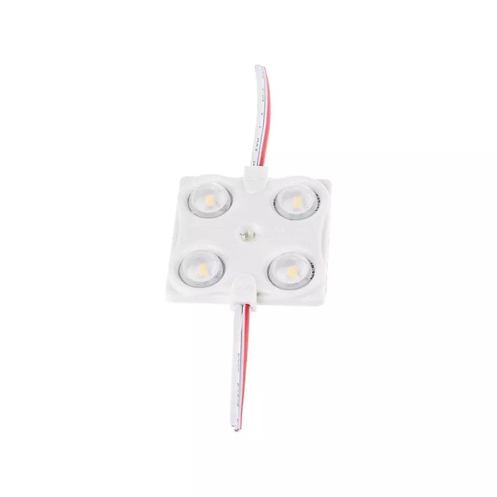 Vandtæt blå LED modul - 1,44W, IP68, Ideel til skilte og specialløsninger