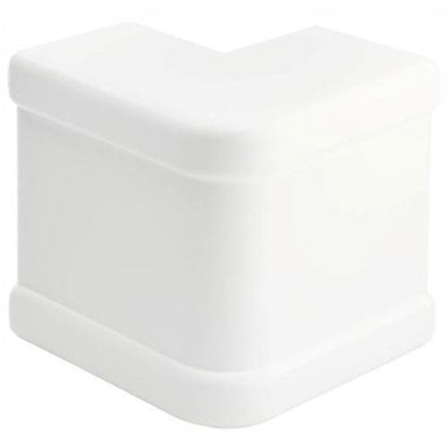 Udvendig hjørne til 70/130 perlehvid