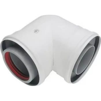 Vaillant EcoTEC bøjning 87° 1 stk. 80/125 mm