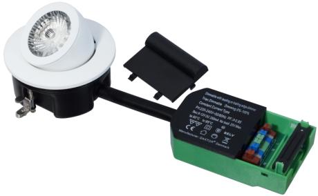EASY 2-USE 38 NOSE MAT HVID - INCL. LED 830