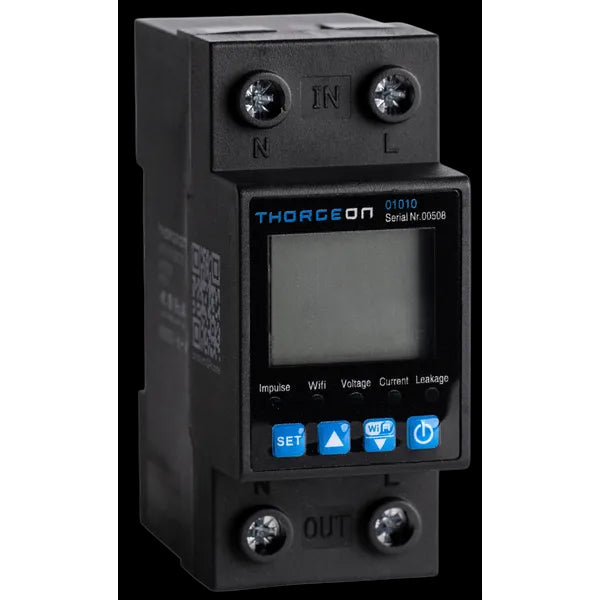 WIFI-Bimåler / Elmåler KWH med indbygget ur