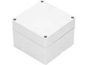 G387 plastkabinet - Mørkegrå, IP65 (120x120x90mm)