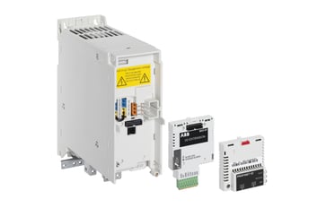 ABB Drives I/O udvidelsesmodul monteres i fronten BIO-01