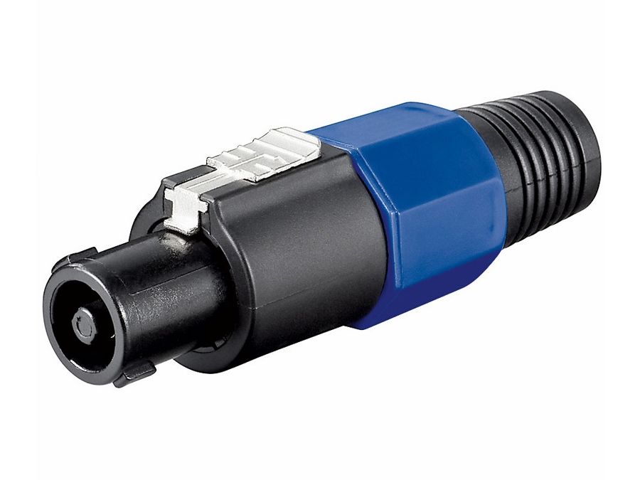 Speakon - 4pol hun højttalerstik m. lås