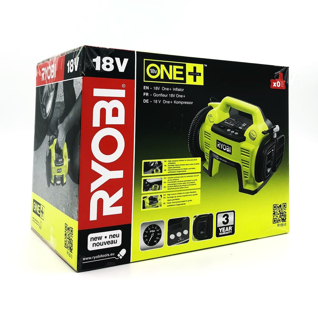 Ryobi One+ R18I-0 - Luftkompressor - 10,3 bar, 18V