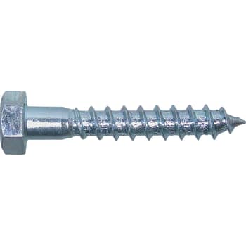 Franske skruer elforzinket, 8 x 70 mm, 50 stk.