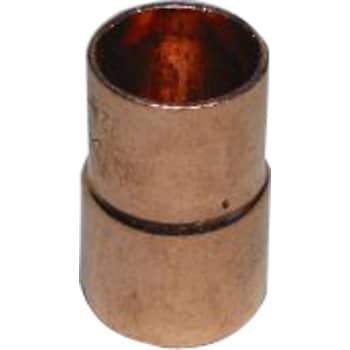 18 x 12 mm Lodde reduktion nippel/muffe