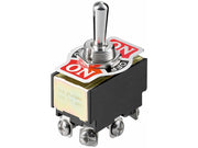 MAXI vippekontakt - 2P ON-OFF-ON 6A/250V, M3 skruer