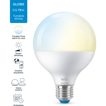 WiZ E27 LED globepære - varm til kold