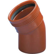 Wavin 110 mm 15 gr. PP-kloakbøjning