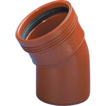 Wavin 110 mm 15 gr. PP-kloakbøjning