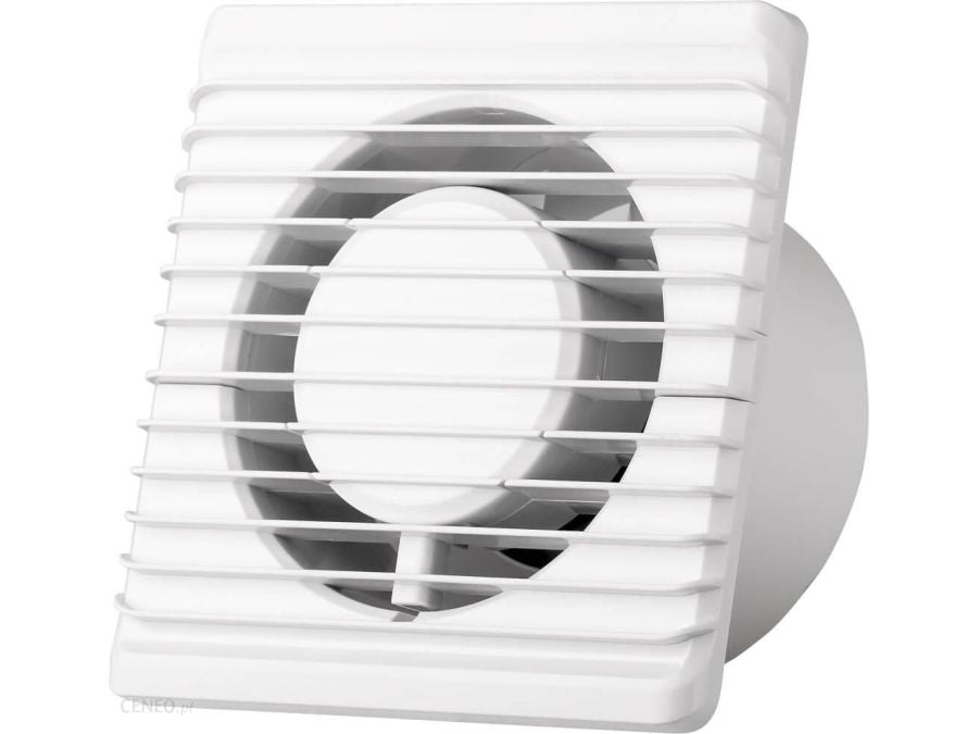 Vægventilator - planet eneRgy Ø125 PS, Kabel m. kontakt, 8W