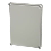 Fibox Grå Låg - 380x280x30 - 4 skruehuller