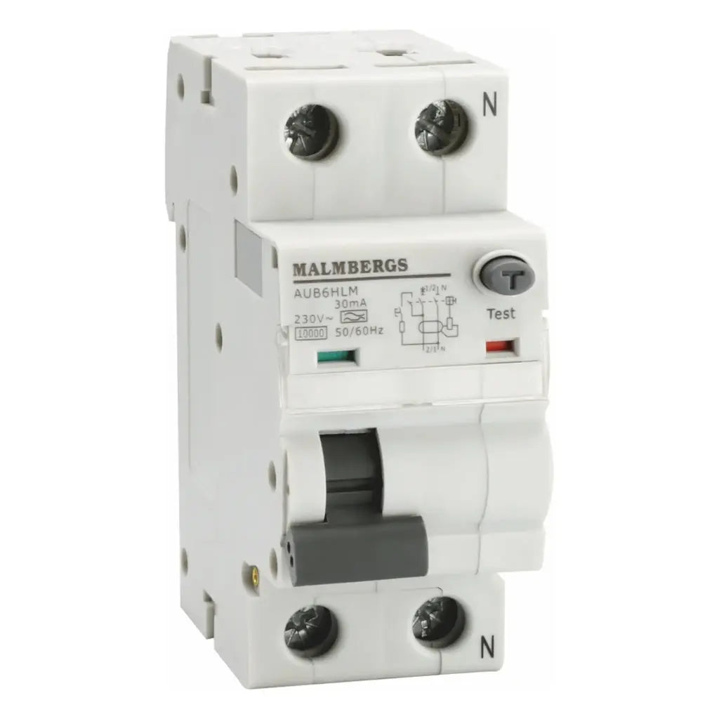 KOMBIRELÆ 16A C 2P 10KA