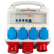 Byggepladstavle kompakt 16A, 6 udtag