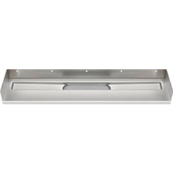 Unidrain 800 mm rendeafløbsarmatur, venstre-bagvæg-højre