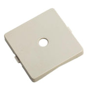 Dæksel Fuga® for lampeudtag firkantet grå