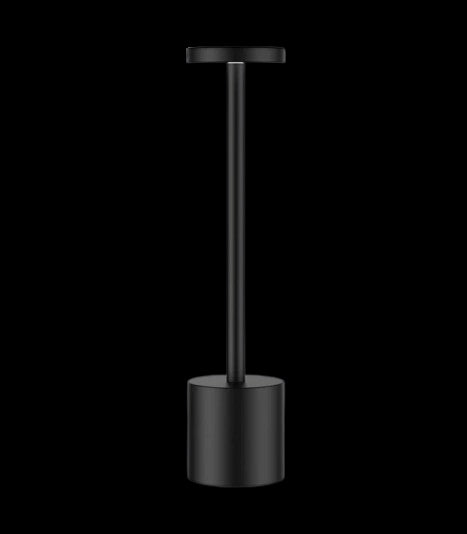 Opladelig LED bordlampe, Sort, touch dæmpbar