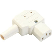 Apparatstik 3P vinkel, hun, hvid, 790