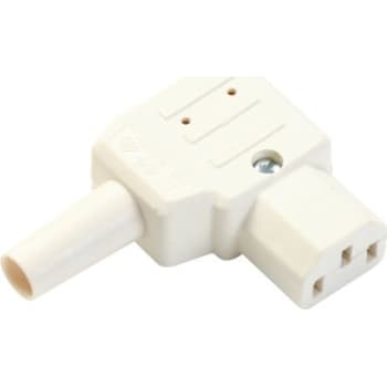 Apparatstik 3P vinkel, hun, hvid, 790