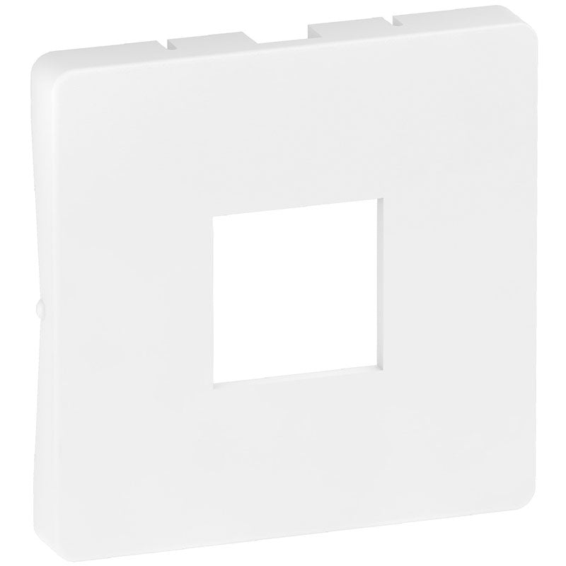 Fuga afdækning for 1xRJ11 1 modul hvid