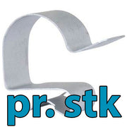 Clips Ø10-11 mm., klemmebredde 4-7 mm.