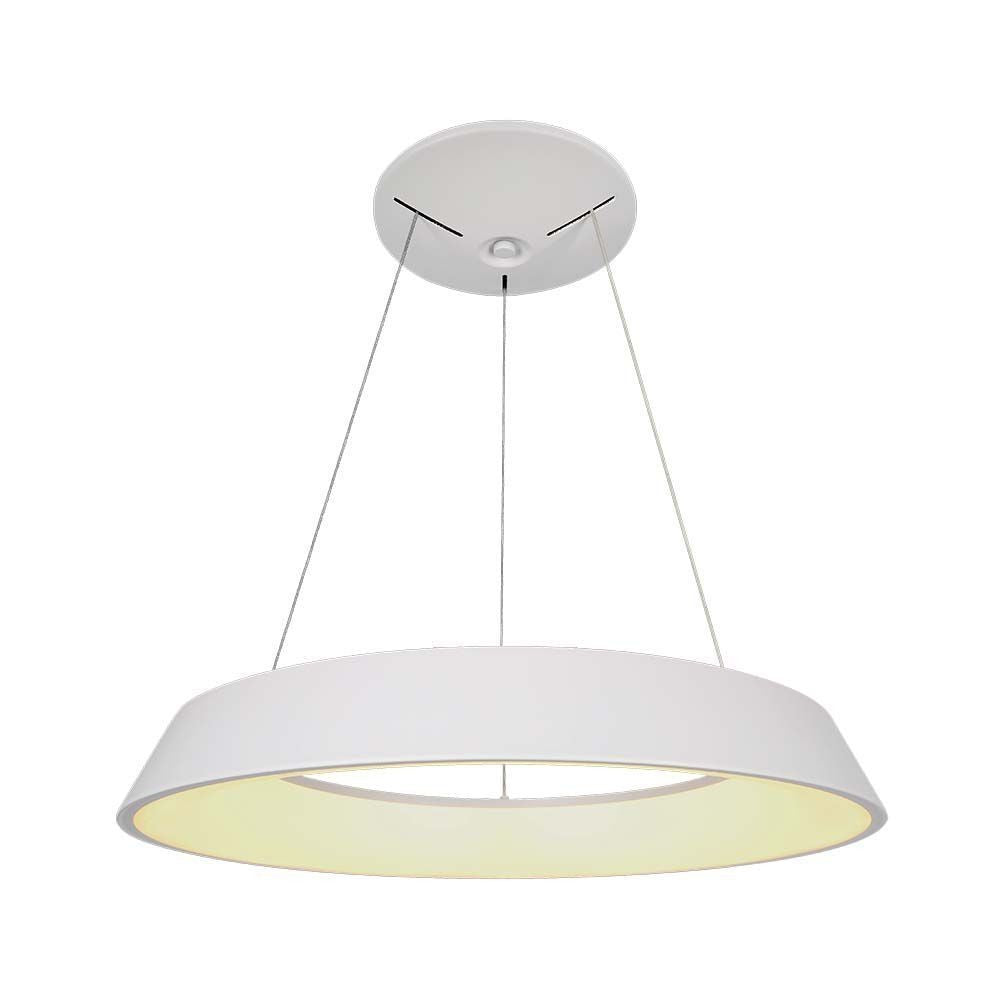 V-Tac 48W LED Designer lysekrone - Hvid, blødt lys, dæmpbar, varm hvid, inkl. lyskilde - 5000lm, RA80