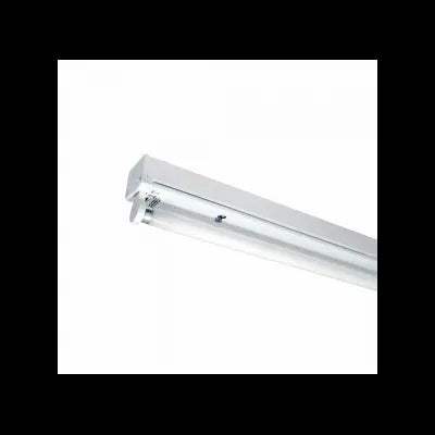 V-Tac T8 LED Grundarmatur - Til 1x 60cm LED Rør, IP20 Indendørs, 230V Input