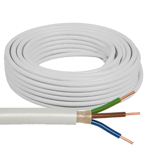 HF Let installationskabel 3x1,5mm² - 100 meter