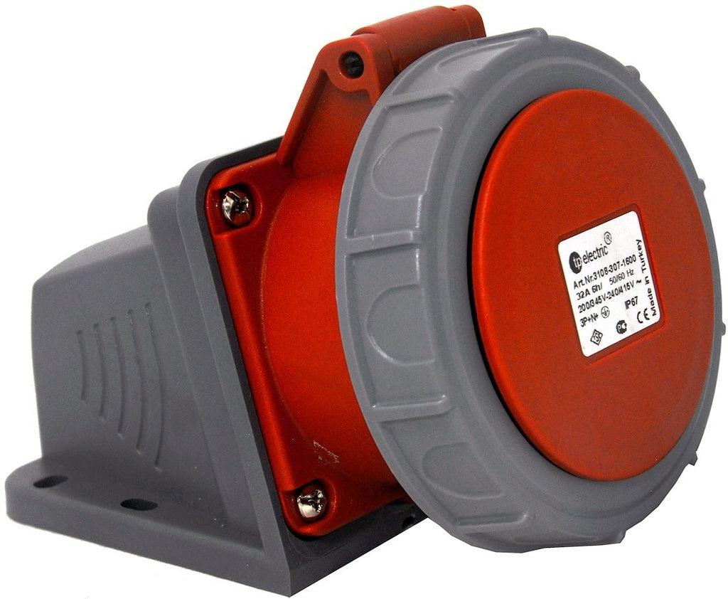 VÆGUDTAG 32A 3P+N+J 6H 400V