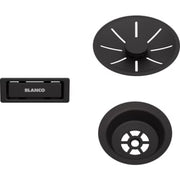 BLANCO AFLØB INFINO SORT MAT 1X3,5''UXI