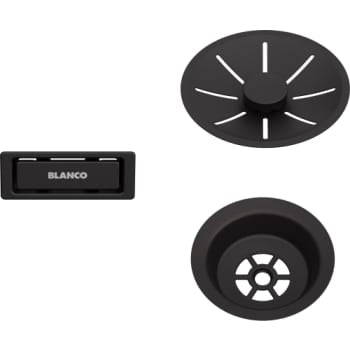 BLANCO AFLØB INFINO SORT MAT 1X3,5''UXI