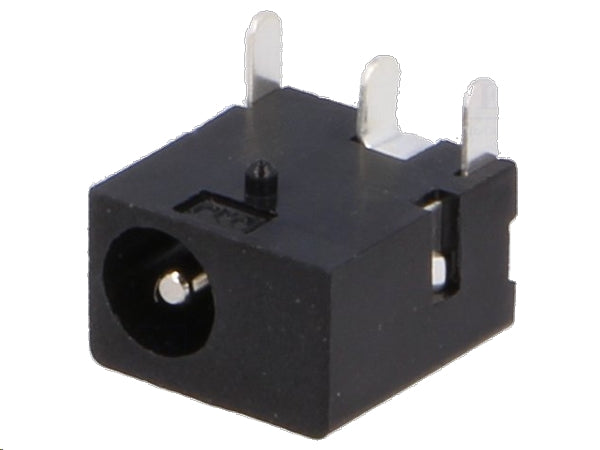 DC fatning - 3,45 x 2,1mm til print