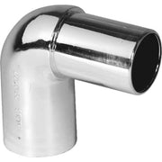 Vinkel 90° forkromet Purus Ø 32 mm indstik/spids PP