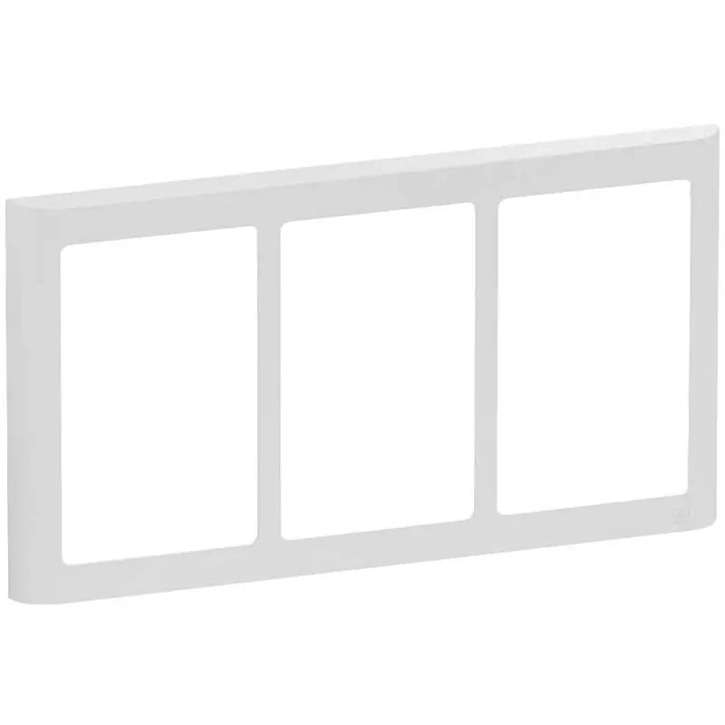 LK Fuga ramme SOFT 63 3x1½m - lysegrå