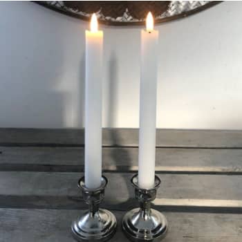 3D Kronelys (2 stk på 25 cm)