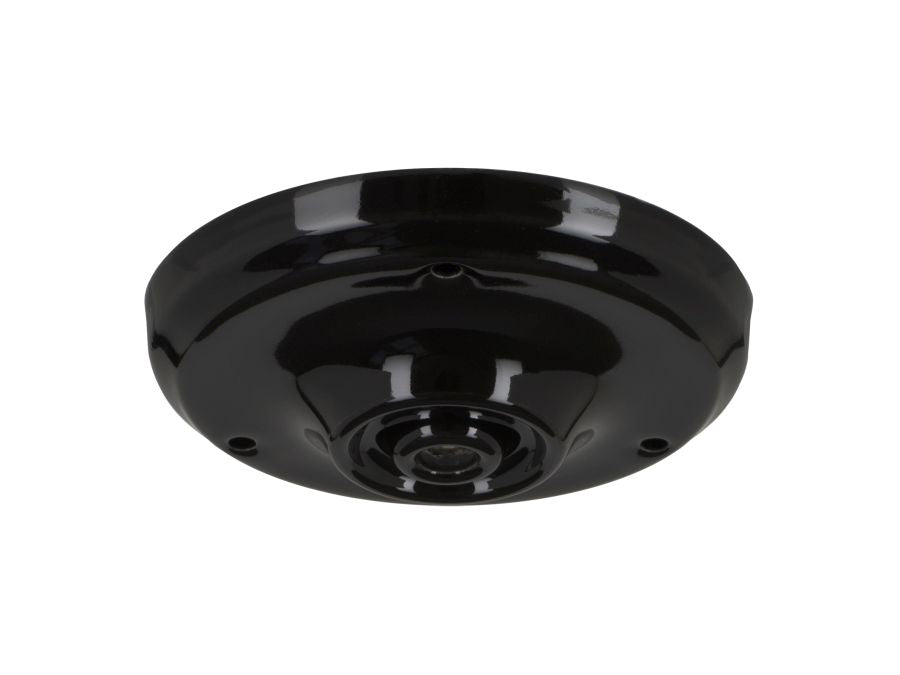 Loftsbaldakin - Porcelæn - Sort