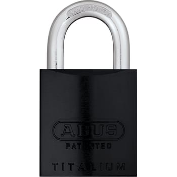 ABUS hængelås 83AL/45 S-DK, sort