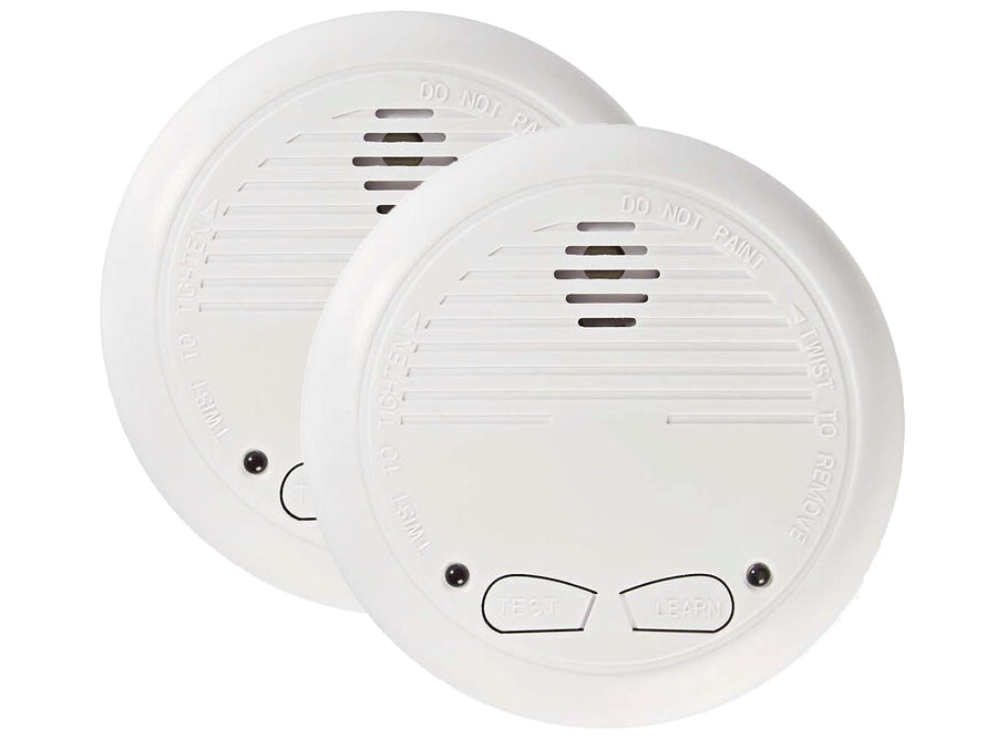 Røgalarm m. trådløs sammenkobling (2 stk.)