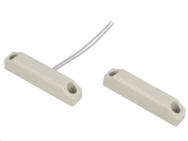 REED kontakt - Magnetisk, 0,5A / 100Vdc, NC, m. ledning