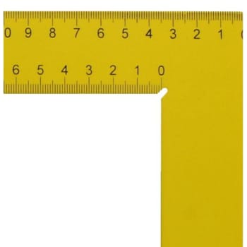 Tømrervinkel 380-1000mm  Gul