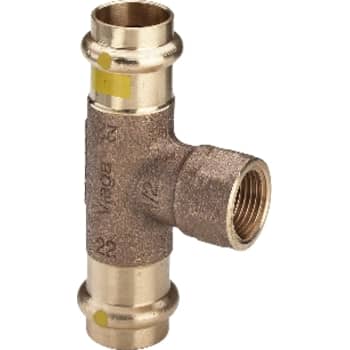 22 x 1/2" x 22 mm Tee Profipress Gas