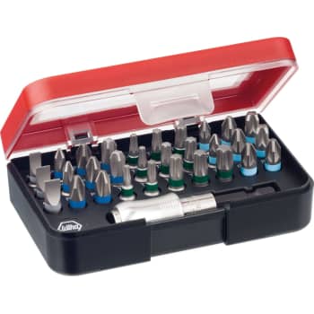 Wiha XL bitsæt, 25 mm LK/PH/PZ/6-kant/TX, 31 dele