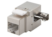 Keystone RJ45 fatning - CAT6 250MHz skærmet (Toolless)