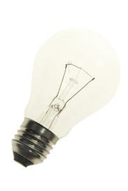 Ovnpære - 230V / 25W 300°C, E27 sokkel, klar (Ø60 x 108mm)