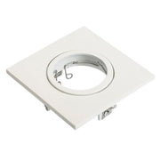 New Line 1 m/clips 76mm. 87x87 Firkantet mat hvid.