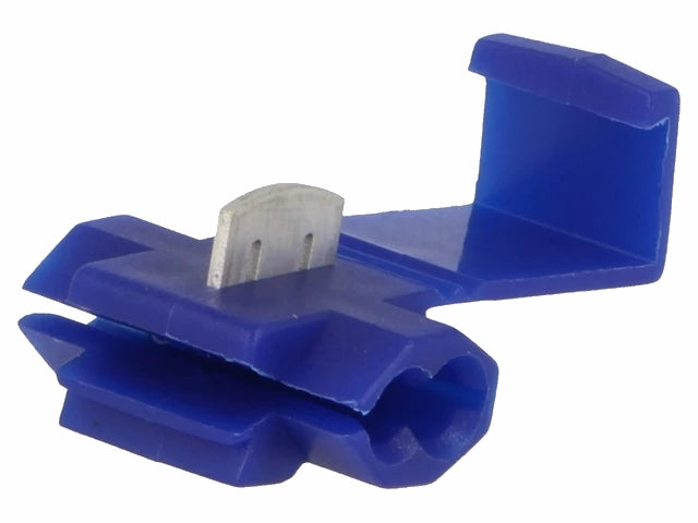 Klemme samlemuffe - For 2 x 1,2-2,5mm² ledn., Blå (100 stk.)