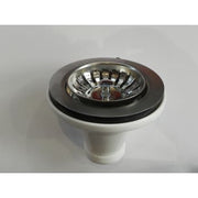 1.1/2"X115 Køkken bundventil med prop